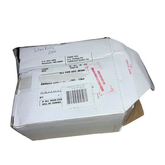 VERY CUTE! Campbell's Soup Christmas Ornament 2001 Kid In Stocking Collectible - Picture 13 of 14